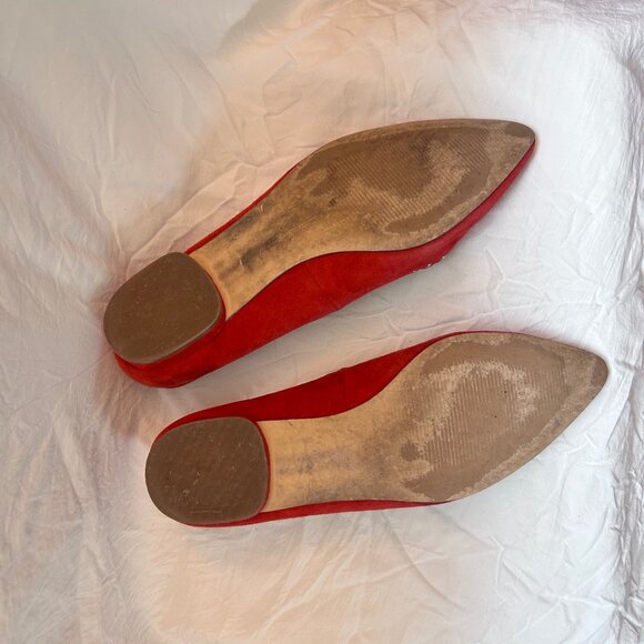 Nine West Siena Colored Suede Ballet Flats - Picture 5 of 5